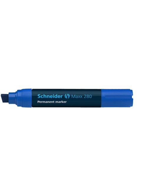 SCHNEIDER Alkoholos marker, 4-12 mm, vágott, SCHNEIDER "Maxx 280", kék