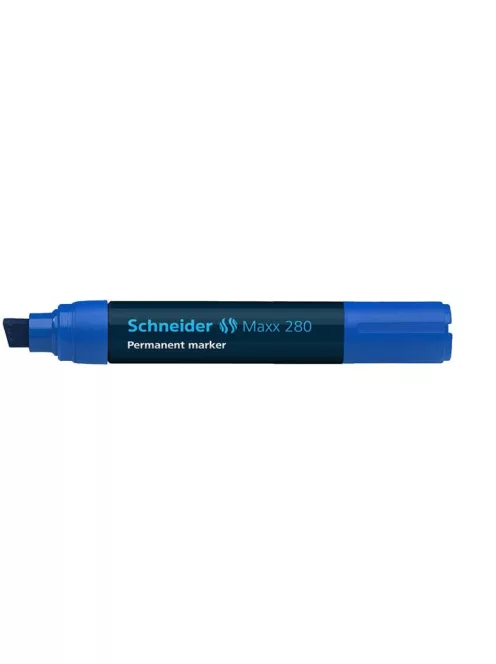 SCHNEIDER Alkoholos marker, 4-12 mm, vágott, SCHNEIDER "Maxx 280", kék