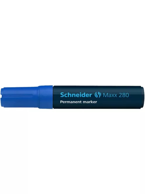 SCHNEIDER Alkoholos marker, 4-12 mm, vágott, SCHNEIDER "Maxx 280", kék