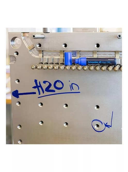 SCHNEIDER Alkoholos marker, 4-12 mm, vágott, SCHNEIDER "Maxx 280", kék