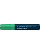 SCHNEIDER Alkoholos marker, 4-12 mm, vágott, SCHNEIDER "Maxx 280", zöld