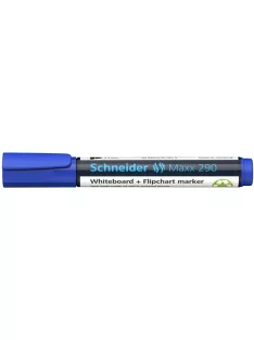   SCHNEIDER Tábla- és flipchart marker, 2-3 mm, kúpos, SCHNEIDER "Maxx 290", kék