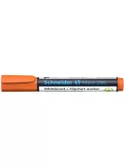 SCHNEIDER Tábla- és flipchart marker, 2-3 mm, kúpos, SCHNEIDER "Maxx 290", narancssárga