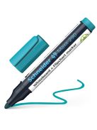 SCHNEIDER Tábla- és flipchart marker, 2-3 mm, kúpos, SCHNEIDER "Maxx 290", türkizkék