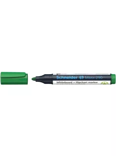   SCHNEIDER Tábla- és flipchart marker, 2-3 mm, kúpos, SCHNEIDER "Maxx 290", zöld