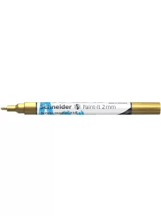   SCHNEIDER Dekormarker, akril, 2 mm, SCHNEIDER "Paint-It 310", arany