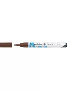   SCHNEIDER Dekormarker, akril, 2 mm, SCHNEIDER "Paint-It 310", barna