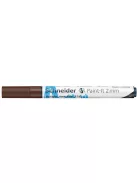 SCHNEIDER Dekormarker, akril, 2 mm, SCHNEIDER "Paint-It 310", barna