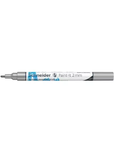   SCHNEIDER Dekormarker, akril, 2 mm, SCHNEIDER "Paint-It 310", ezüst
