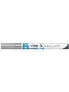 SCHNEIDER Dekormarker, akril, 2 mm, SCHNEIDER "Paint-It 310", ezüst