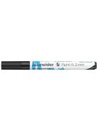 SCHNEIDER Dekormarker, akril, 2 mm, SCHNEIDER "Paint-It 310", fekete