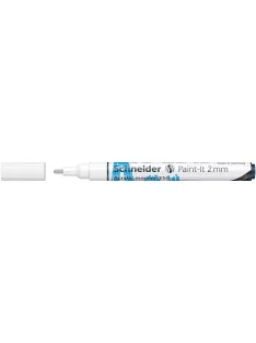   SCHNEIDER Dekormarker, akril, 2 mm, SCHNEIDER "Paint-It 310", fehér