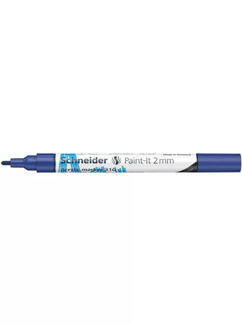 SCHNEIDER Dekormarker, akril, 2 mm, SCHNEIDER "Paint-It 310", kék