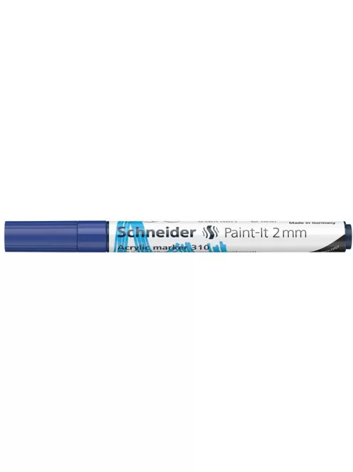 SCHNEIDER Dekormarker, akril, 2 mm, SCHNEIDER "Paint-It 310", kék