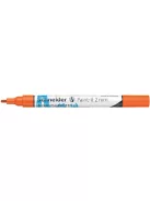 SCHNEIDER Dekormarker, akril, 2 mm, SCHNEIDER "Paint-It 310", narancssárga