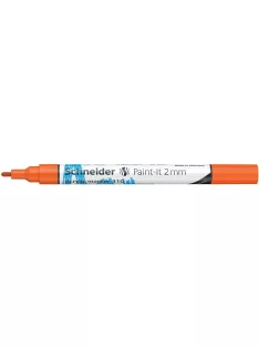   SCHNEIDER Dekormarker, akril, 2 mm, SCHNEIDER "Paint-It 310", narancssárga