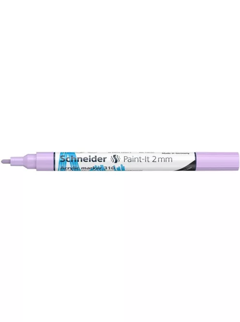 SCHNEIDER Dekormarker, akril, 2 mm, SCHNEIDER "Paint-It 310", pasztell-lila