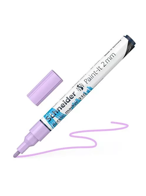 SCHNEIDER Dekormarker, akril, 2 mm, SCHNEIDER "Paint-It 310", pasztell-lila