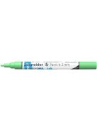 SCHNEIDER Dekormarker, akril, 2 mm, SCHNEIDER "Paint-It 310", pasztellzöld