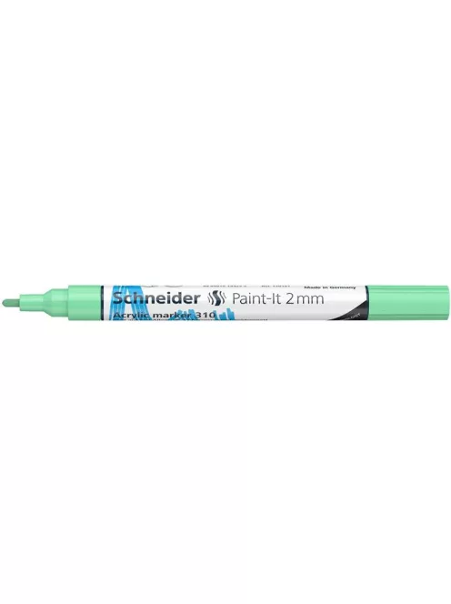 SCHNEIDER Dekormarker, akril, 2 mm, SCHNEIDER "Paint-It 310", pasztellzöld