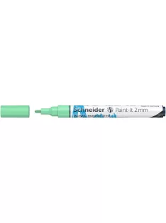   SCHNEIDER Dekormarker, akril, 2 mm, SCHNEIDER "Paint-It 310", pasztellzöld
