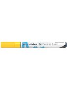 SCHNEIDER Dekormarker, akril, 2 mm, SCHNEIDER "Paint-It 310", sárga