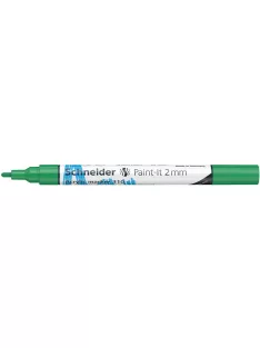   SCHNEIDER Dekormarker, akril, 2 mm, SCHNEIDER "Paint-It 310", zöld