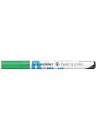 SCHNEIDER Dekormarker, akril, 2 mm, SCHNEIDER "Paint-It 310", zöld