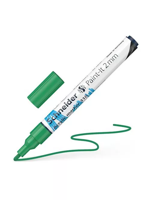 SCHNEIDER Dekormarker, akril, 2 mm, SCHNEIDER "Paint-It 310", zöld