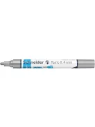 SCHNEIDER Dekormarker, akril, 4 mm, SCHNEIDER "Paint-It 320", ezüst