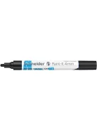 SCHNEIDER Dekormarker, akril, 4 mm, SCHNEIDER "Paint-It 320", fekete