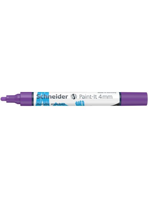 SCHNEIDER Dekormarker, akril, 4 mm, SCHNEIDER "Paint-It 320", lila