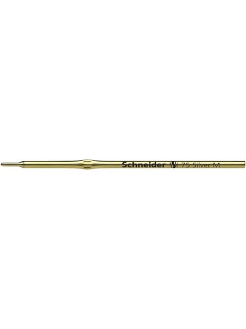 SCHNEIDER Golyóstollbetét, 0,5 mm, SCHNEIDER "75 Silver", ezüst