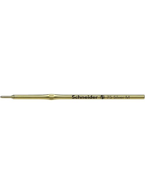 SCHNEIDER Golyóstollbetét, 0,5 mm, SCHNEIDER "75 Silver", ezüst