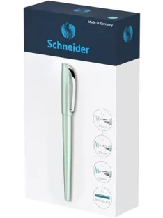   SCHNEIDER Töltőtoll ajándékszett, 1,1 mm, ajándék 1,5 és 1,8 mm-es tollheggyel, SCHNEIDER "Callissima", mentazöld