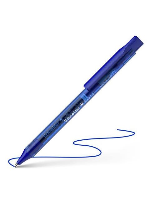 SCHNEIDER Zseléstoll, 0,4 mm, nyomógombos, SCHNEIDER "Fave Gel", kék
