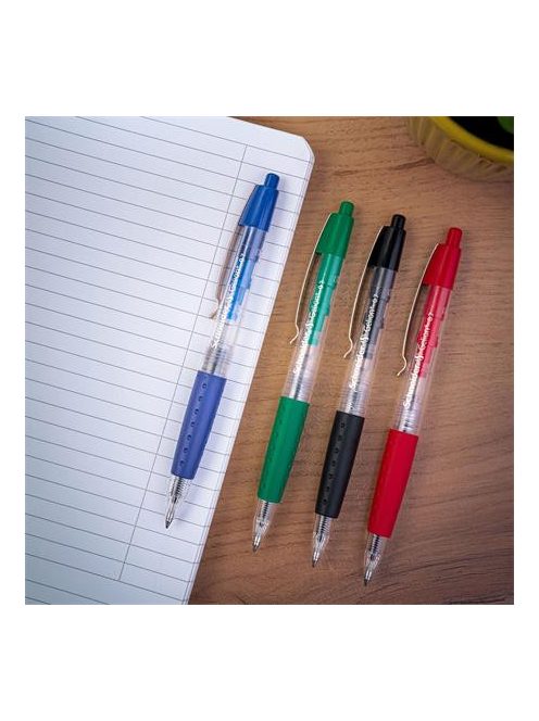 SCHNEIDER Zseléstoll, 0,4 mm, nyomógombos, SCHNEIDER "Gelion +", kék