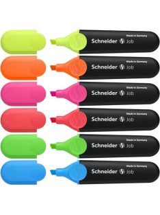   SCHNEIDER Szövegkiemelő készlet, 1-5 mm, SCHNEIDER "Job 150", 6 különböző szín