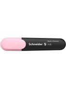 SCHNEIDER Szövegkiemelő, 1-5 mm, SCHNEIDER "Job Pastel", világos rózsaszín