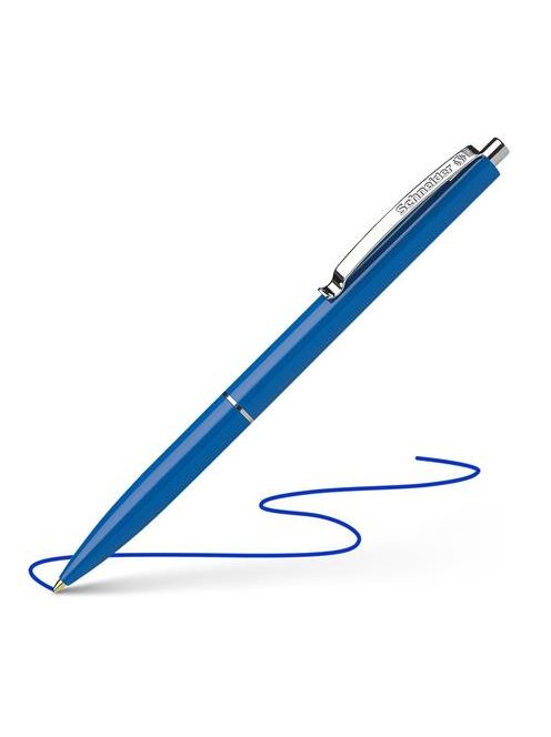 SCHNEIDER Golyóstoll, 0,5 mm, nyomógombos, SCHNEIDER "K15", kék