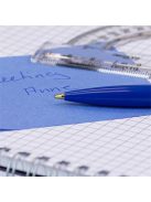 SCHNEIDER Golyóstoll, 0,5 mm, nyomógombos, SCHNEIDER "K15", kék