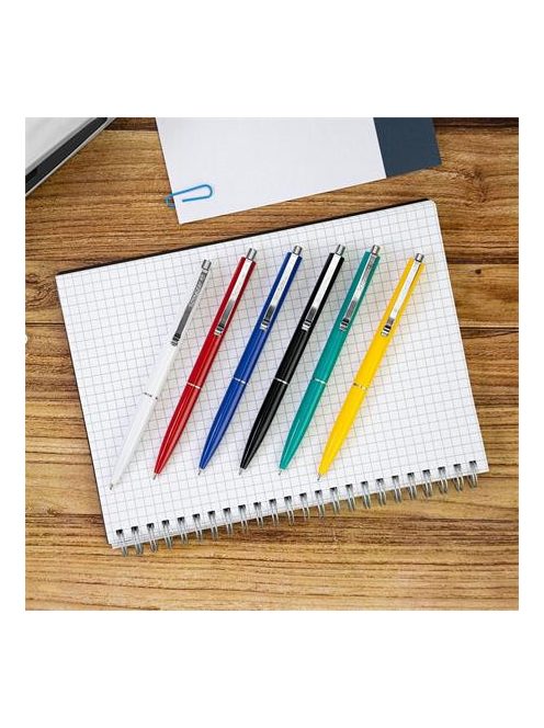 SCHNEIDER Golyóstoll, 0,5 mm, nyomógombos, SCHNEIDER "K15", kék