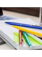 SCHNEIDER Golyóstoll, 0,5 mm, nyomógombos, SCHNEIDER "K15", kék