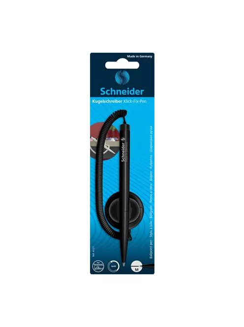 SCHNEIDER Ügyféltoll, SCHNEIDER "Klick-Fix Pen", fekete