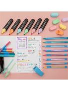 SCHNEIDER Golyóstoll, 0,7 mm, kupakos, SCHNEIDER "Slider Edge XB Pastel", lila