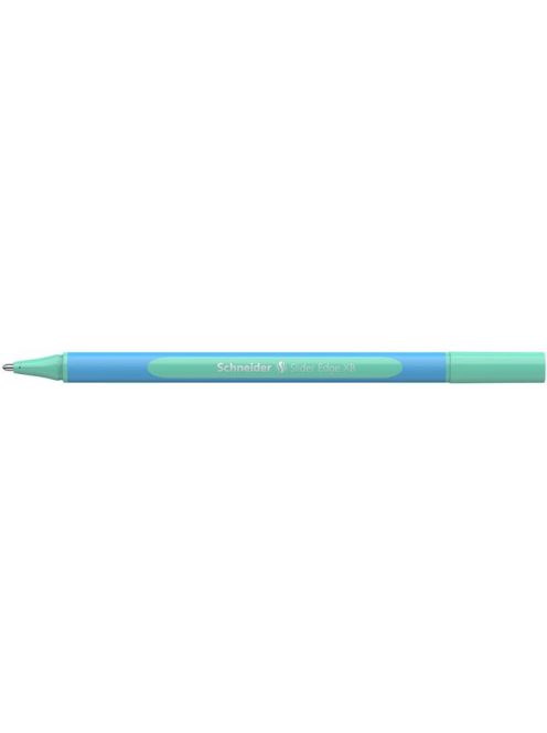 SCHNEIDER Golyóstoll, 0,7 mm, kupakos, SCHNEIDER "Slider Edge XB Pastel", menta