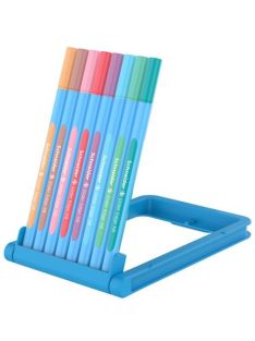   SCHNEIDER Golyóstoll készlet, 0,7 mm, kupakos, SCHNEIDER "Slider Edge XB Pastel", 8 különböző pasztell szín