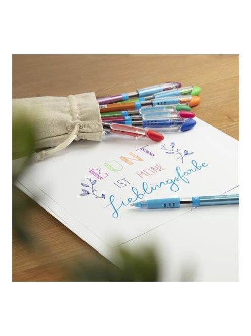 SCHNEIDER Golyóstoll, 0,3 mm, kupakos, SCHNEIDER "Slider Basic F", kék