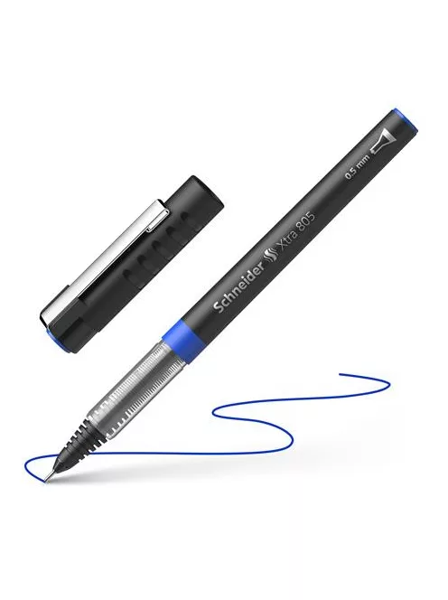 SCHNEIDER Rollertoll, 0,5 mm, tűhegyű, SCHNEIDER "XTRA 805", kék