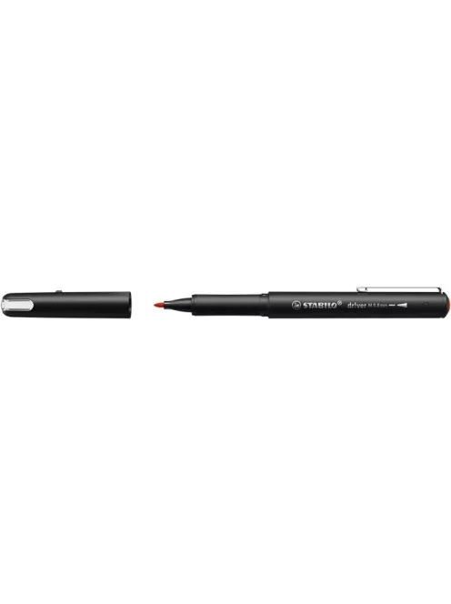 STABILO Filctoll, 0,8 mm, STABILO "dr!ver", piros